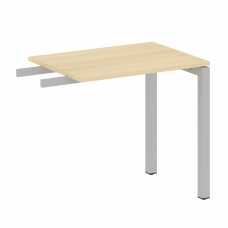 Metal System Quattro Приставной элемент на П-образном м/к 50БП.ПР-2 Акация Лорка/Металл Серый 800*60