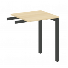 Metal System Quattro Приставной элемент на П-образном м/к 50БП.ПР-1 Акация Лорка/Металл Антрацит 600