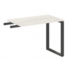 Metal System Приставной элемент на О-образном м/к БО.ПР-3 Дуб Наварра/Металл Антрацит 1000*600*750