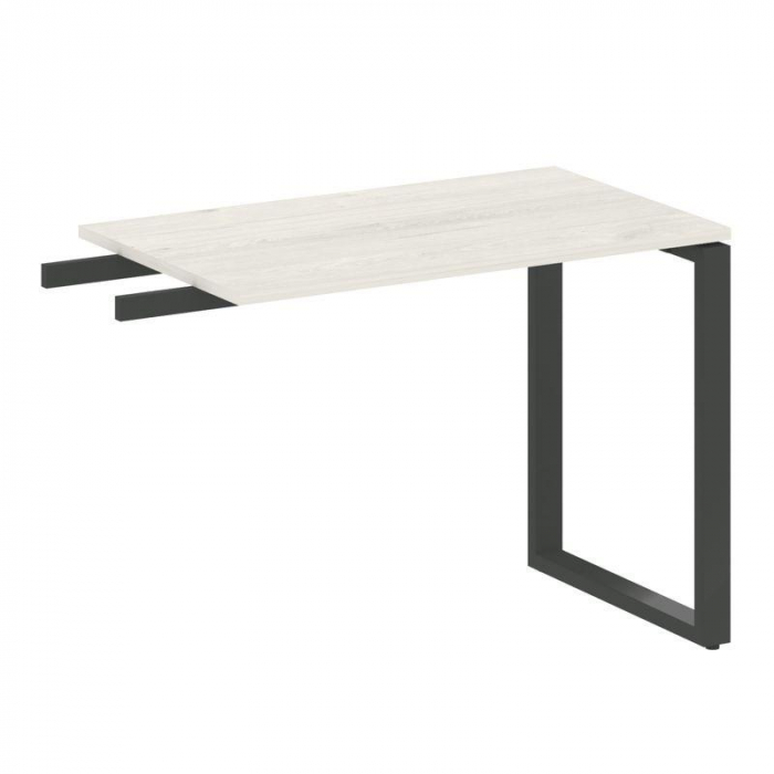 Метал Систем Приставной элемент на О-образном м/к БО.ПР-3 Дуб Наварра/Металл Антрацит 1000*600*750