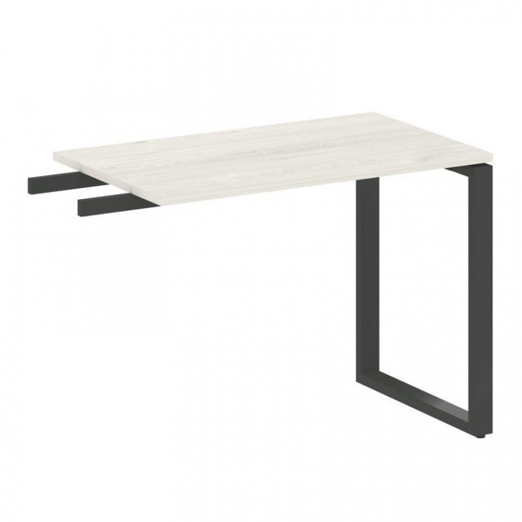 Metal System Приставной элемент на О-образном м/к БО.ПР-3 Дуб Наварра/Металл Антрацит 1000*600*750