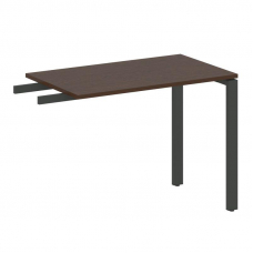Metal System Приставной элемент на П-образном м/к БП.ПР-3 Венге Цаво/Металл Антрацит 1000*600*750