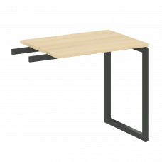 Metal System Quattro Приставной элемент на О-образном м/к 40БО.ПР-2 Акация Лорка/Металл Антрацит 800