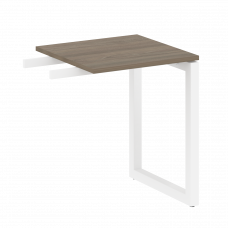 Metal System Quattro Приставной элемент на О-образном м/к 50БО.ПР-1 Вяз Благородный/Металл Белый 600