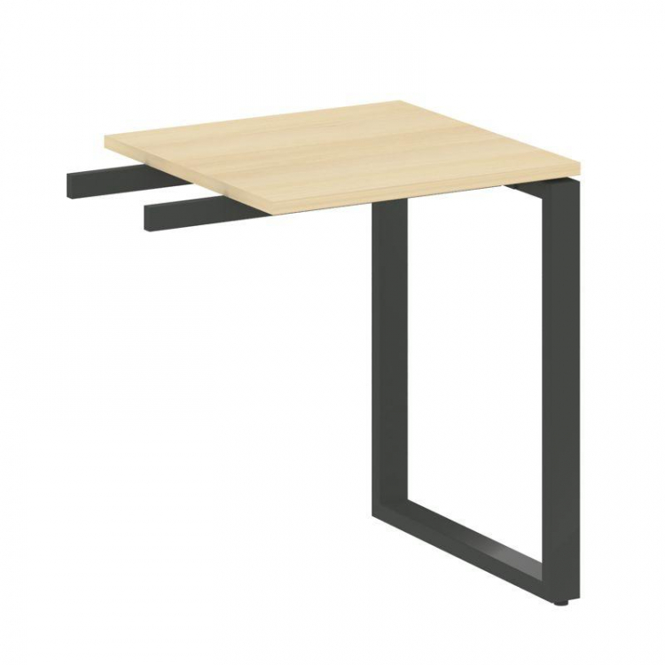 Metal System Приставной элемент на О-образном м/к БО.ПР-1 Акация Лорка/Металл Антрацит 600*600*750