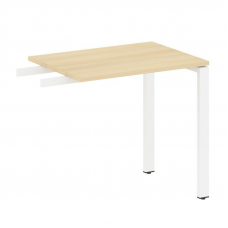 Metal System Приставной элемент на П-образном м/к БП.ПР-2 Акация Лорка/Металл Белый 800*600*750