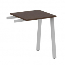 Metal System Приставной элемент на А-образном м/к БА.ПР-1 Венге Цаво/Металл Серый 600*600*750