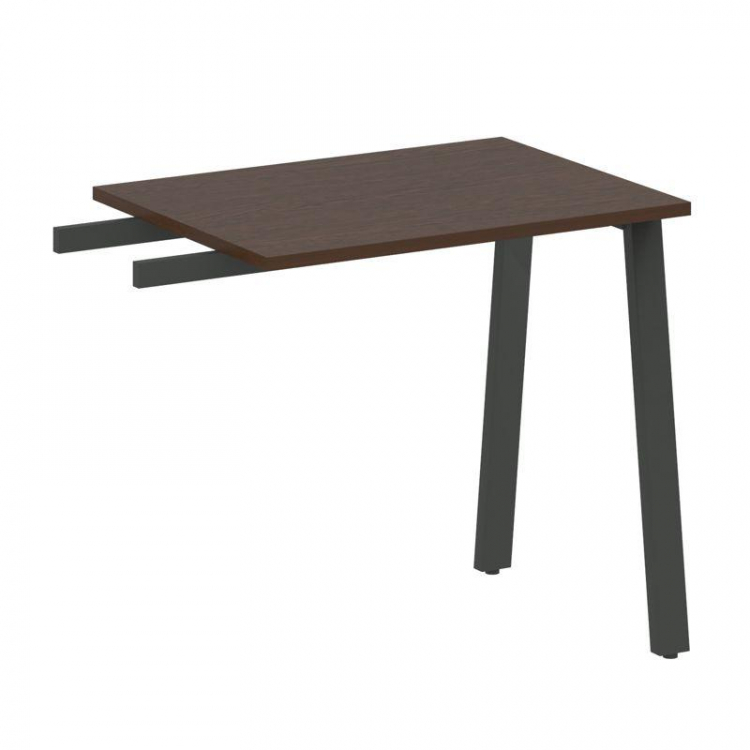 Metal System Приставной элемент на А-образном м/к БА.ПР-2 Венге Цаво/Металл Антрацит 800*600*750