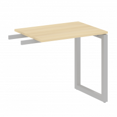 Metal System Quattro Приставной элемент на О-образном м/к 50БО.ПР-2 Акация Лорка/Металл Серый 800*60