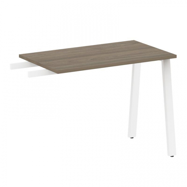 Metal System Приставной элемент на А-образном м/к БА.ПР-3 Вяз Благородный/Металл Белый 1000*600*750