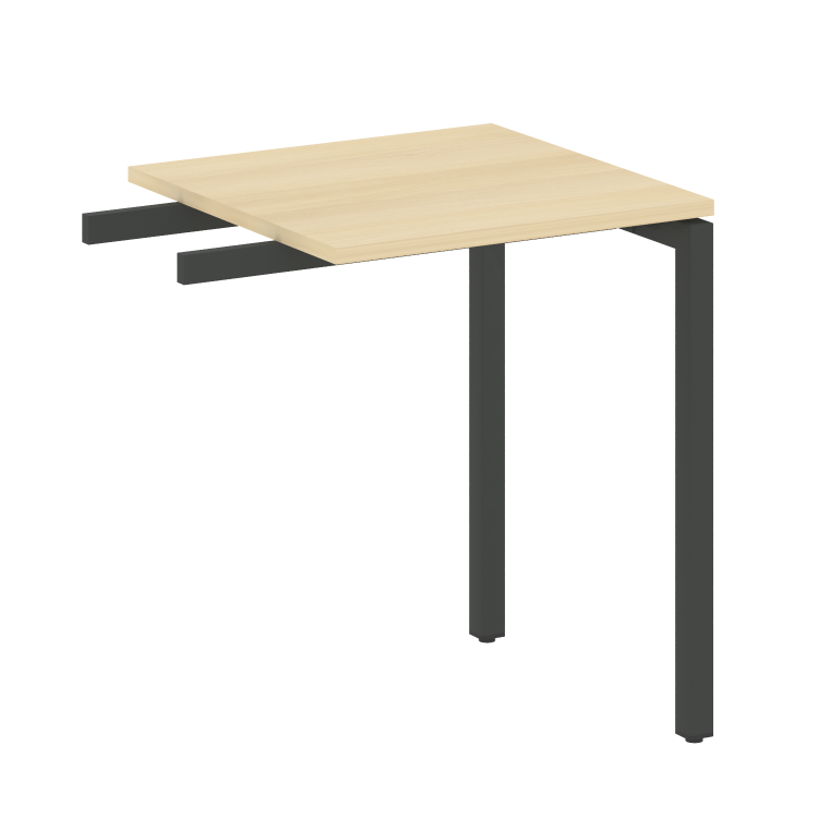 Metal System Quattro Приставной элемент на П-образном м/к 40БП.ПР-1 Акация Лорка/Металл Антрацит 600