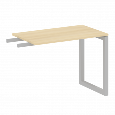 Metal System Quattro Приставной элемент на О-образном м/к 50БО.ПР-3 Акация Лорка/Металл Серый 1000*6