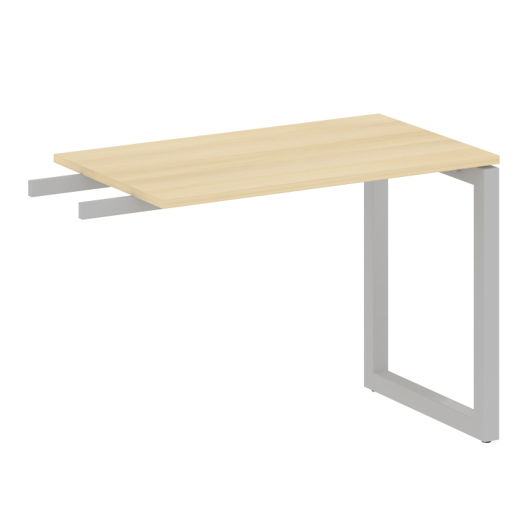 Metal System Quattro Приставной элемент на О-образном м/к 50БО.ПР-3 Акация Лорка/Металл Серый 1000*6