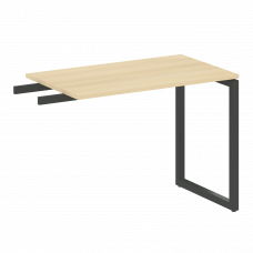 Metal System Quattro Приставной элемент на О-образном м/к 40БО.ПР-3 Акация Лорка/Металл Антрацит 100