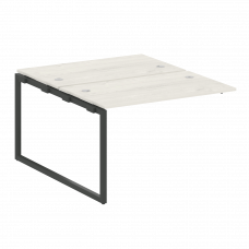 Metal System Quattro Проходной элемент рабочей станции на О-образном м/к 40БО.ПРС-СП-2.2 Дуб Наварра