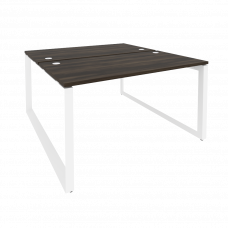 Onix Рабочая станция на О-образном м/к O.MO-D.RS-2.3.7 Дуб Мали/Металл Белый 1380*1475*750