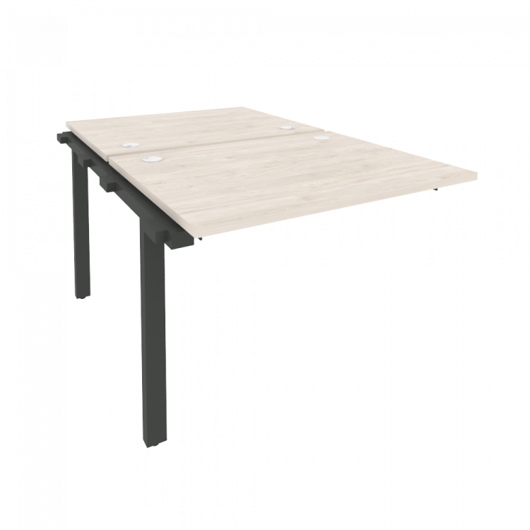 Onix Наборный элемент рабочей станции на м/к O.M-2.NRS-1.8 Денвер Светлый/Металл Антрацит 980*1635*7