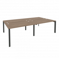 Onix Рабочая станция на П-образном м/к O.MP-D.RS-4.3.8 Дуб Аризона/Металл Антрацит 2760*1635*750