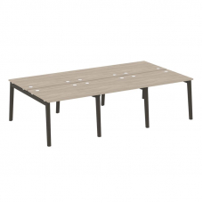 Onix Wood Рабочая станция OW.D.RS-6.1.8 Дуб Аттик/Дуб Темный/Металл Антрацит 2940*1635*750