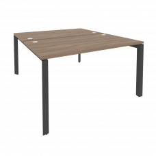 Onix Рабочая станция на П-образном м/к O.MP-D.RS-2.3.8 Дуб Аризона/Металл Антрацит 1380*1635*750