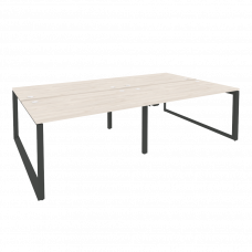 Onix Рабочая станция на О-образном м/к O.MO-D.RS-4.3.8 Денвер Светлый/Металл Антрацит 2760*1635*750