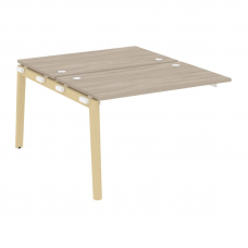 Onix Wood Наборный эл. раб. станции OW.2.NRS-2.7 Дуб Аттик/Дуб Светлый/Металл Белый 1180*1475*750