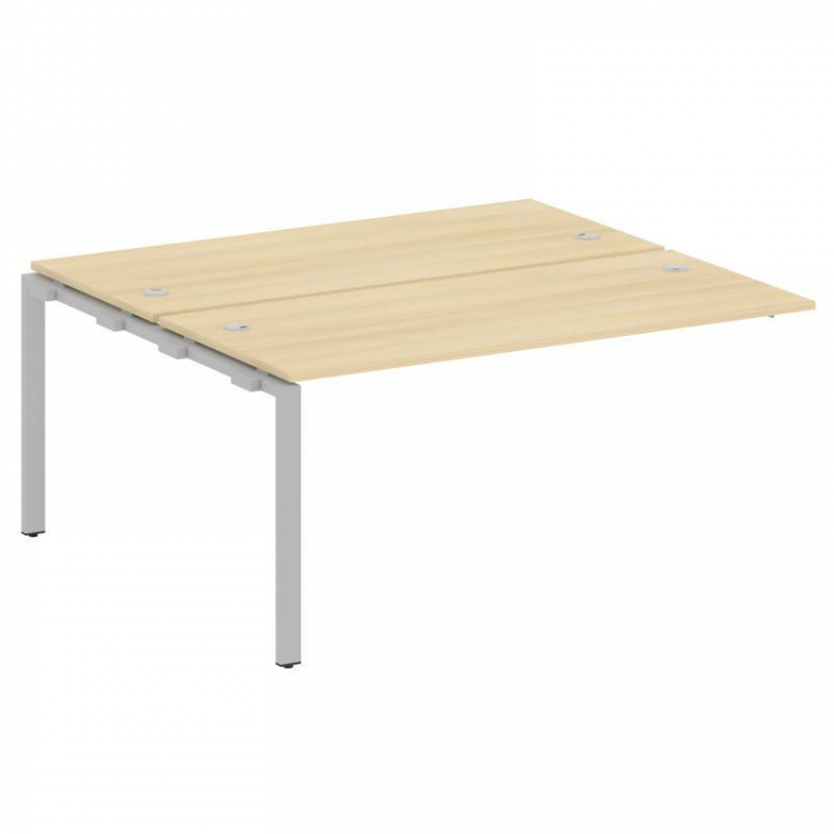 Metal System Проходной элемент рабочей станции на П-образном м/к БП.ПРС-СП-2.4 Акация Лорка/Металл С