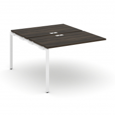 Concept Двойной наборный элемент рабочей станциии CN.DNRS-002 Дуб Мали/Металл Белый 1180*1480*750