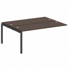 Metal System Quattro Проходной элемент рабочей станции на П-образном м/к 50БП.ПРС-СП-2.5 Венге Цаво/