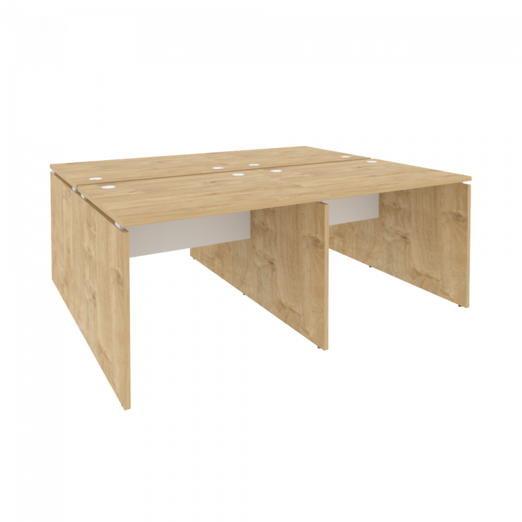 Onix Рабочая станция O.D.RS-4.1.8 Тиквуд Светлый/Белый Бриллиант 1960*1635*750