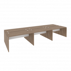 Onix Рабочая станция O.D.RS-6.3.7 Дуб Аризона/Белый Бриллиант 4140*1475*750