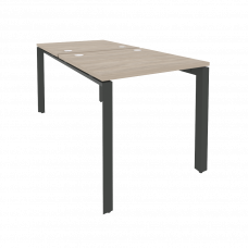 Onix Рабочая станция на П-образном м/к O.MP-D.RS-2.0.8 Дуб Аттик/Металл Антрацит 780*1635*750