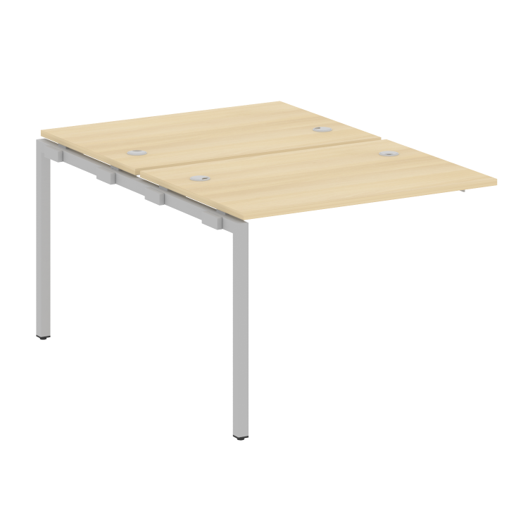 Metal System Quattro Проходной элемент рабочей станции на П-образном м/к 40БП.ПРС-СП-2.1 Акация Лорк