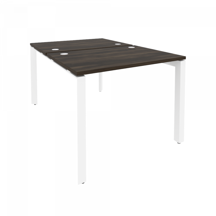 Onix Рабочая станция на П-образном м/к O.MP-D.RS-2.1.7 Дуб Мали/Металл Белый 980*1475*750