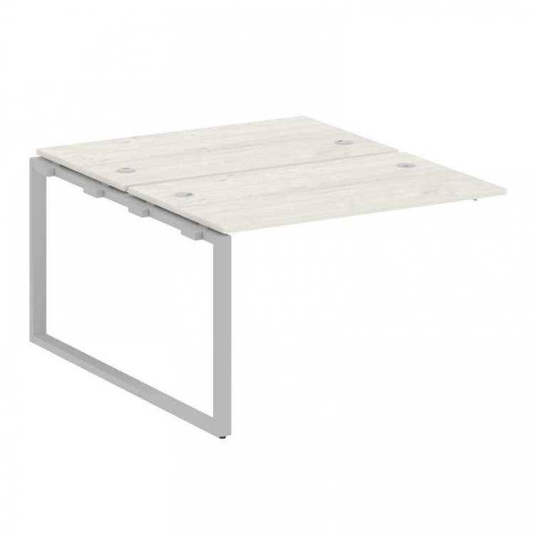 Metal System Проходной элемент рабочей станции на О-образном м/к БО.ПРС-СП-2.2 Дуб Наварра/Металл Се