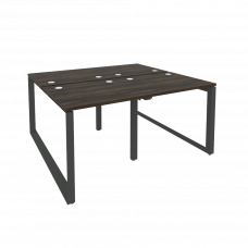 Onix Рабочая станция на О-образном м/к O.MO-D.RS-4.0.7 Дуб Мали/Металл Антрацит 1560*1475*750