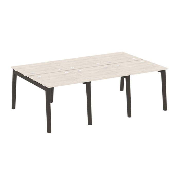 Onix Wood Рабочая станция OW.D.RS-6.0.7 Денвер Светлый/Дуб Темный/Металл Антрацит 2340*1475*750