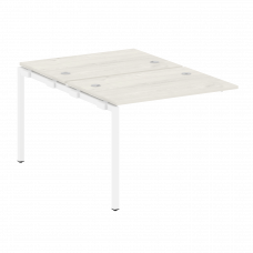 Metal System Quattro Проходной элемент рабочей станции на П-образном м/к 40БП.ПРС-СП-2.1 Дуб Наварра