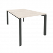 Onix Рабочая станция на П-образном м/к O.MP-D.RS-2.1.8 Денвер Светлый/Металл Антрацит 980*1635*750