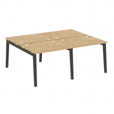 Onix Wood Рабочая станция OW.D.RS-4.1.8 Тиквуд Светлый/Дуб Темный/Металл Антрацит 1960*1635*750