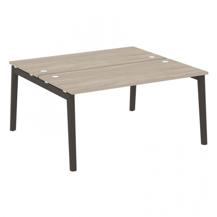 Onix Wood Рабочая станция OW.D.RS-2.4.7 Дуб Аттик/Дуб Темный/Металл Антрацит 1580*1475*750