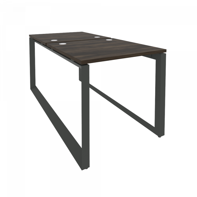 Onix Рабочая станция на О-образном м/к O.MO-D.RS-2.0.8 Дуб Мали/Металл Антрацит 780*1635*750