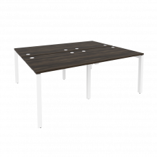 Onix Рабочая станция на П-образном м/к O.MP-D.RS-4.1.8 Дуб Мали/Металл Белый 1960*1635*750