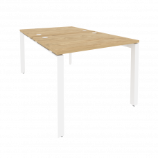 Onix Рабочая станция на П-образном м/к O.MP-D.RS-2.1.8 Тиквуд Светлый/Металл Белый 980*1635*750