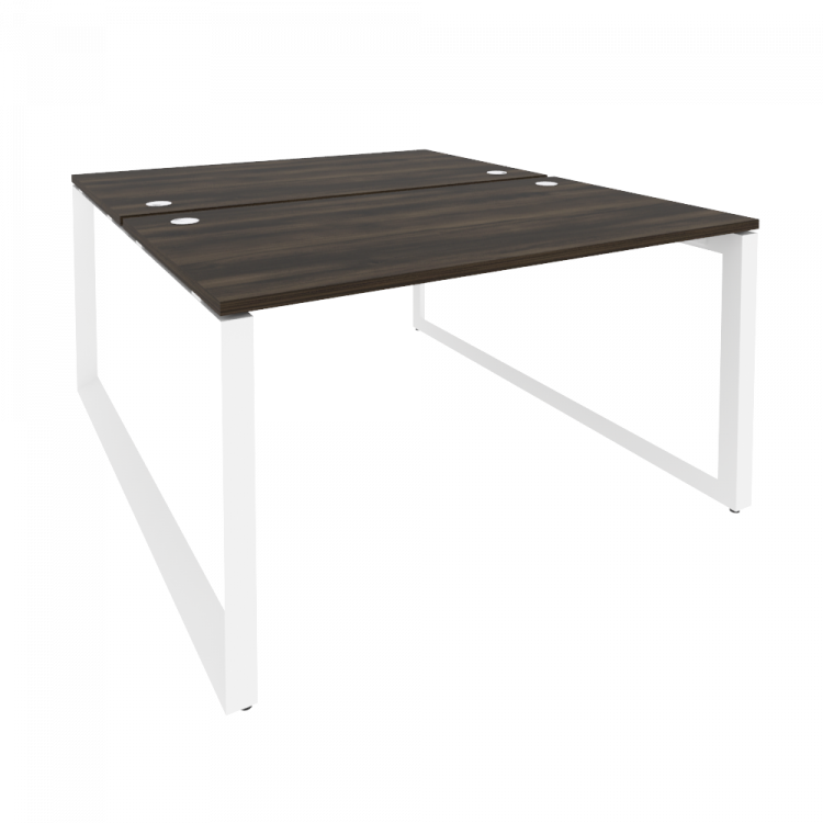 Onix Рабочая станция на О-образном м/к O.MO-D.RS-2.3.8 Дуб Мали/Металл Белый 1380*1635*750