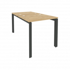 Onix Рабочая станция на П-образном м/к O.MP-D.RS-2.0.7 Тиквуд Светлый/Металл Антрацит 780*1475*750