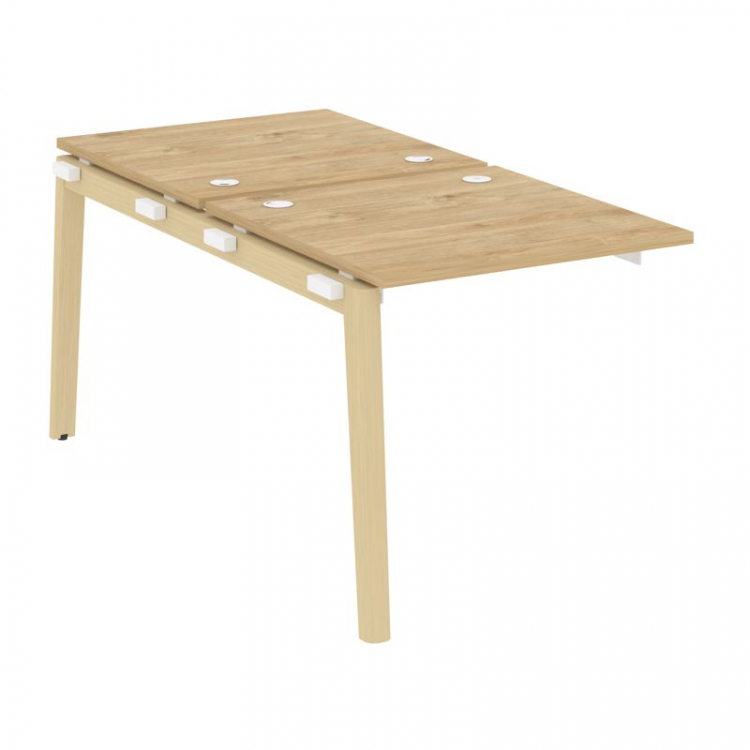 Onix Wood Наборный эл. раб. станции OW.2.NRS-0.8 Тиквуд Светлый/Дуб Светлый/Металл Белый 780*1635*75