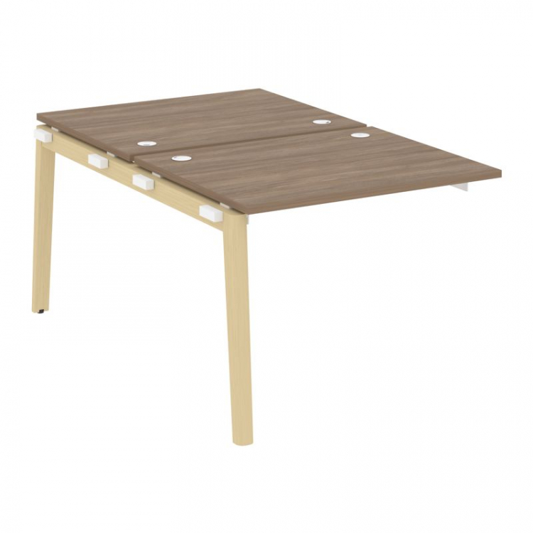 Onix Wood Наборный эл. раб. станции OW.2.NRS-1.8 Дуб Аризона/Дуб Светлый/Металл Белый 980*1635*750