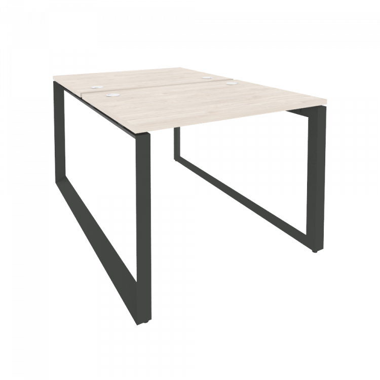 Onix Рабочая станция на О-образном м/к O.MO-D.RS-2.1.7 Денвер Светлый/Металл Антрацит 980*1475*750