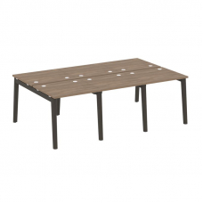 Onix Wood Рабочая станция OW.D.RS-6.0.7 Дуб Аризона/Дуб Темный/Металл Антрацит 2340*1475*750